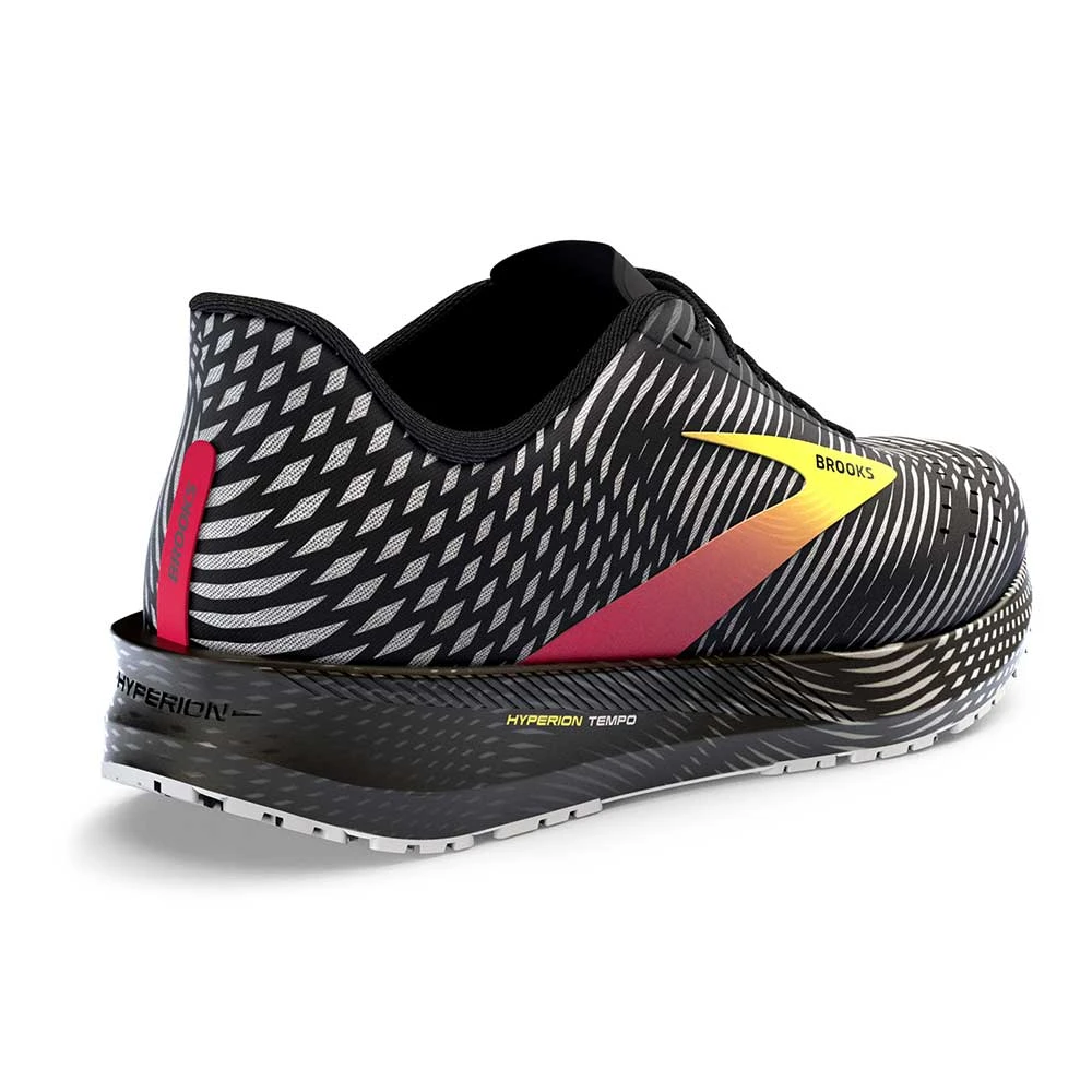 BROOKS Men's Hyperion Tempo Running Shoe - Black/Pink/Yellow - Regular (D) 6 BROOKS Men's Hyperion Tempo Running Shoe - Black/Pink/Yellow - Regular (D) - Image 4