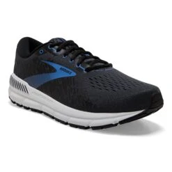 BROOKS Men's Addiction GTS 15 Running Shoe - India Ink/Black/Blue - Wide (2E) -Optimal Sportswear Store 110365 077 A Addiction GTS 15 f160fd49 6ace 4a17 b43f 4276a9a42f15