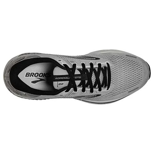 BROOKS Men's Adrenaline GTS 22 Running Shoe- Alloy/Grey/Black - Wide (2E) 7 BROOKS Men's Adrenaline GTS 22 Running Shoe- Alloy/Grey/Black - Wide (2E) - Image 5