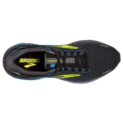 BROOKS Men's Adrenaline GTS 22 Running Shoe- Black/Blue/Nightlife- Regular (D) 9 BROOKS Men's Adrenaline GTS 22 Running Shoe- Black/Blue/Nightlife- Regular (D) -Optimal Sportswear Store 110366 069 O Adrenaline GTS 22