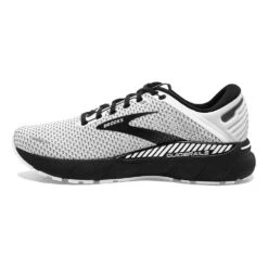 BROOKS Men's GTS 22 Running Shoe - White/Grey/Black - Wide (2E) -Optimal Sportswear Store 110366 135 M Adrenaline GTS 22 7b2165aa c7e8 4d82 8a3f e7efaa7dca9f