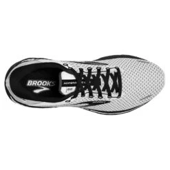 BROOKS Men's GTS 22 Running Shoe - White/Grey/Black - Wide (2E) -Optimal Sportswear Store 110366 135 O Adrenaline GTS 22 9e4ceab9 ff51 44bc b08c 806a08b52c2e