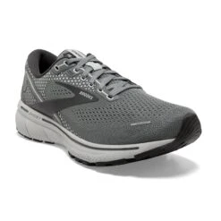 BROOKS Men's Ghost 14 Running Shoe - Grey/Alloy/Oyster— Narrow (B) -Optimal Sportswear Store 110369 067 A Ghost 14 0bc37136 cd97 42fb 9671 0a2684fb8846