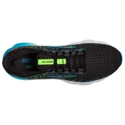 BROOKS Men's Glycerin 20 Running Shoe- Black/Hawaiian Ocean/Green - Regular (D) 12 BROOKS Men's Glycerin 20 Running Shoe- Black/Hawaiian Ocean/Green - Regular (D) -Optimal Sportswear Store 110382 006 O Glycerin 20