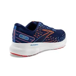 BROOKS Men's Glycerin 20 Running Shoe - Blue Depths/Palace Blue/Orange - Regular (D) 11 BROOKS Men's Glycerin 20 Running Shoe - Blue Depths/Palace Blue/Orange - Regular (D) -Optimal Sportswear Store 110382 444 H Glycerin 20