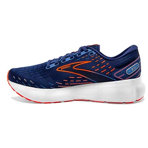 BROOKS Men's Glycerin 20 Running Shoe - Blue Depths/Palace Blue/Orange - Regular (D) 5 BROOKS Men's Glycerin 20 Running Shoe - Blue Depths/Palace Blue/Orange - Regular (D) - Image 3