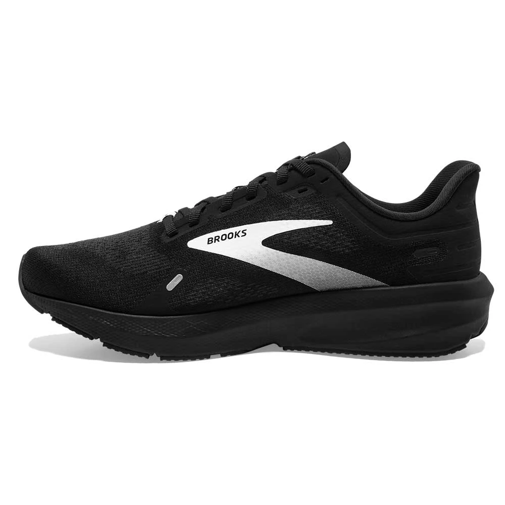 BROOKS Men's Launch 9 Running Shoe - Black/White- Regular (D) 5 BROOKS Men's Launch 9 Running Shoe - Black/White- Regular (D) - Image 3