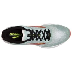 BROOKS Men's Launch 9 Running Shoe- Blue Surf/Black/Cherry Tomato- Regular (D) 12 BROOKS Men's Launch 9 Running Shoe- Blue Surf/Black/Cherry Tomato- Regular (D) -Optimal Sportswear Store 110386 413 O Launch 9