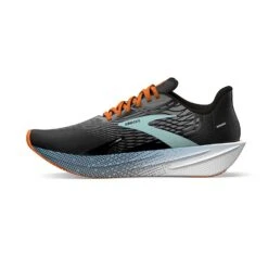 BROOKS Men's Hyperion Max Running Shoe- Black/Grey/Orange Clown Fish - Regular (D) -Optimal Sportswear Store 110390 019 M Hyperion Max