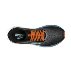 BROOKS Men's Hyperion Max Running Shoe- Black/Grey/Orange Clown Fish - Regular (D) -Optimal Sportswear Store 110390 019 O Hyperion Max