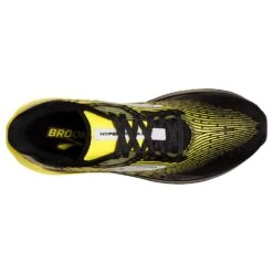 BROOKS Men's Hyperion Max Running Shoe- Black/Blazing Yellow/White- Regular (D) 9 BROOKS Men's Hyperion Max Running Shoe- Black/Blazing Yellow/White- Regular (D) -Optimal Sportswear Store 110390 078 O Hyperion Max