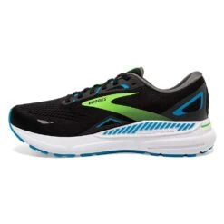 BROOKS Men's Adrenaline GTS 23 Running Shoe - Black/Hawaiian Ocean/Green- Regular (D) -Optimal Sportswear Store 110391 006 M Adrenaline GTS 23