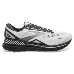 BROOKS Men's Adrenaline GTS 23 Running Shoe- Oyster/Ebony/Alloy- Regular (D)