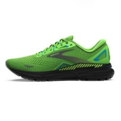 BROOKS Men's Adrenaline GTS 23 Running Shoe - Green Gecko/Grey/Atomic Blue- Regular (D) 10 BROOKS Men's Adrenaline GTS 23 Running Shoe - Green Gecko/Grey/Atomic Blue- Regular (D) -Optimal Sportswear Store 110391 373 M Adrenaline GTS 23