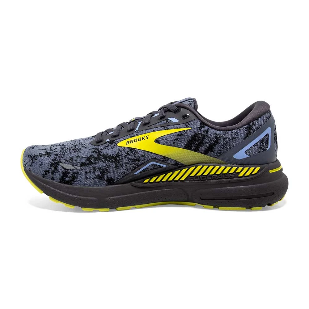 BROOKS Men's Adrenaline GTS 23 Running Shoe - Nine Iron/Folkstone/Sulphur- Regular (D) 4 BROOKS Men's Adrenaline GTS 23 Running Shoe - Nine Iron/Folkstone/Sulphur- Regular (D) - Image 2