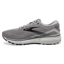 BROOKS Men's Ghost 15 Running Shoe - Alloy/Oyster/Black- Narrow (B) -Optimal Sportswear Store 110393 098 M Ghost 15 3fd234f5 16ca 4723 b8d4 10a67d836b09
