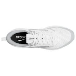 BROOKS Men's Levitate 6 Running Shoe - Bright White/Oyster Mushroom- Regular (D) -Optimal Sportswear Store 110395 126 O Levitate 6