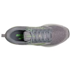 BROOKS Men's Levitate 6 Running Shoe- Primer Grey/Neon Green- Regular (D) -Optimal Sportswear Store 110395 312 O Levitate 6