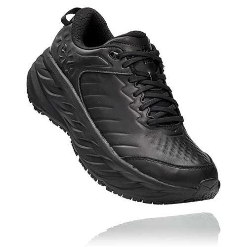 Hoka Men's Bondi SR Wide - Black/Black- Wide(2E) 4 Hoka Men's Bondi SR Wide - Black/Black- Wide(2E) - Image 2