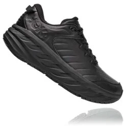 Hoka Men's Bondi SR Wide - Black/Black- Wide(2E)
