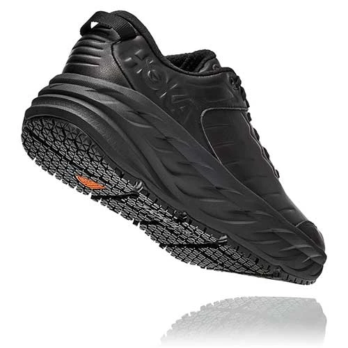 Hoka Men's Bondi SR Wide - Black/Black- Wide(2E) 6 Hoka Men's Bondi SR Wide - Black/Black- Wide(2E) - Image 4