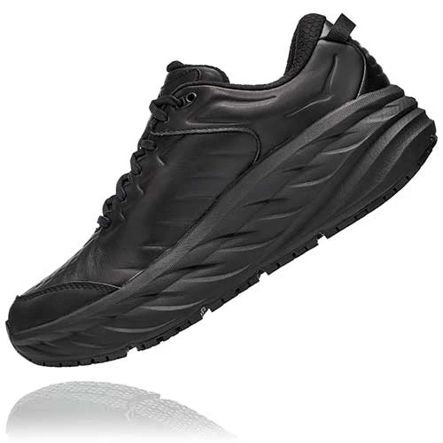 Hoka Men's Bondi SR Wide - Black/Black- Wide(2E) 5 Hoka Men's Bondi SR Wide - Black/Black- Wide(2E) - Image 3