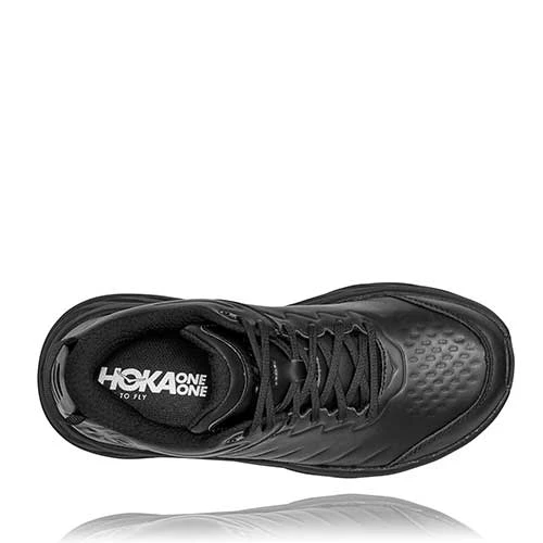 Hoka Men's Bondi SR Wide - Black/Black- Wide(2E) 7 Hoka Men's Bondi SR Wide - Black/Black- Wide(2E) - Image 5