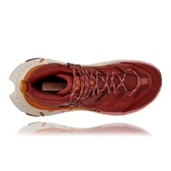 Hoka Women's TenNine Hike GoreTEXHiking Shoes - Cherry Mahogany/Strawberry Ice - Regular (B) -Optimal Sportswear Store 1113511 CMSI 5