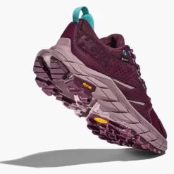 Hoka Women's Anacapa Low GTX Hiking Shoe - Grape Wine/Elderberry- Regular (B) -Optimal Sportswear Store 1119373 GWEL 4