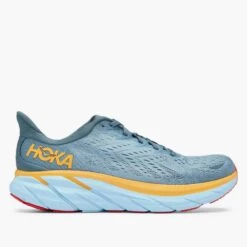 Hoka Men's Clifton 8 Running Shoe- Goblin Blue/Mountain Spring— Regular (D) 13 Hoka Men's Clifton 8 Running Shoe- Goblin Blue/Mountain Spring— Regular (D) -Optimal Sportswear Store 1119393 GBMS 7