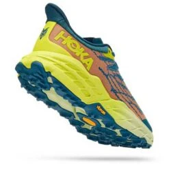Hoka Men's Speedgoat 5 Trail Shoes - Blue Coral/Evening Primrose - Regular (D) -Optimal Sportswear Store 1123157 BCEP 3