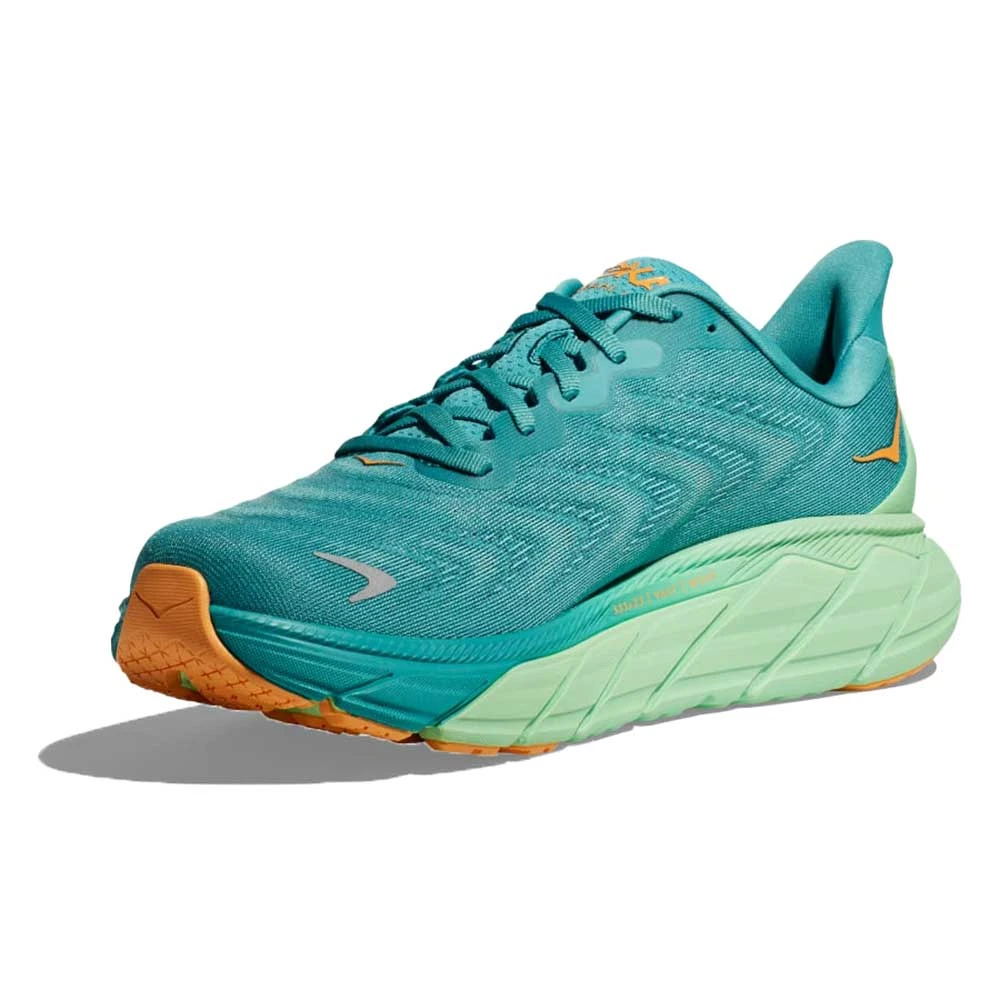 Hoka Men's Arahi 6 Running Shoe - Ocean Mist/Lime Glow - Regular (D) 4 Hoka Men's Arahi 6 Running Shoe - Ocean Mist/Lime Glow - Regular (D) - Image 2