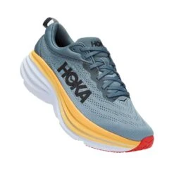 Hoka Men's Bondi 8 Running Shoes- Goblin Blue/Mountain Spring- Wide (2E) -Optimal Sportswear Store 1123202 GBMS 1 b9ceb616 fa98 4603 82fb d2abc9aea310