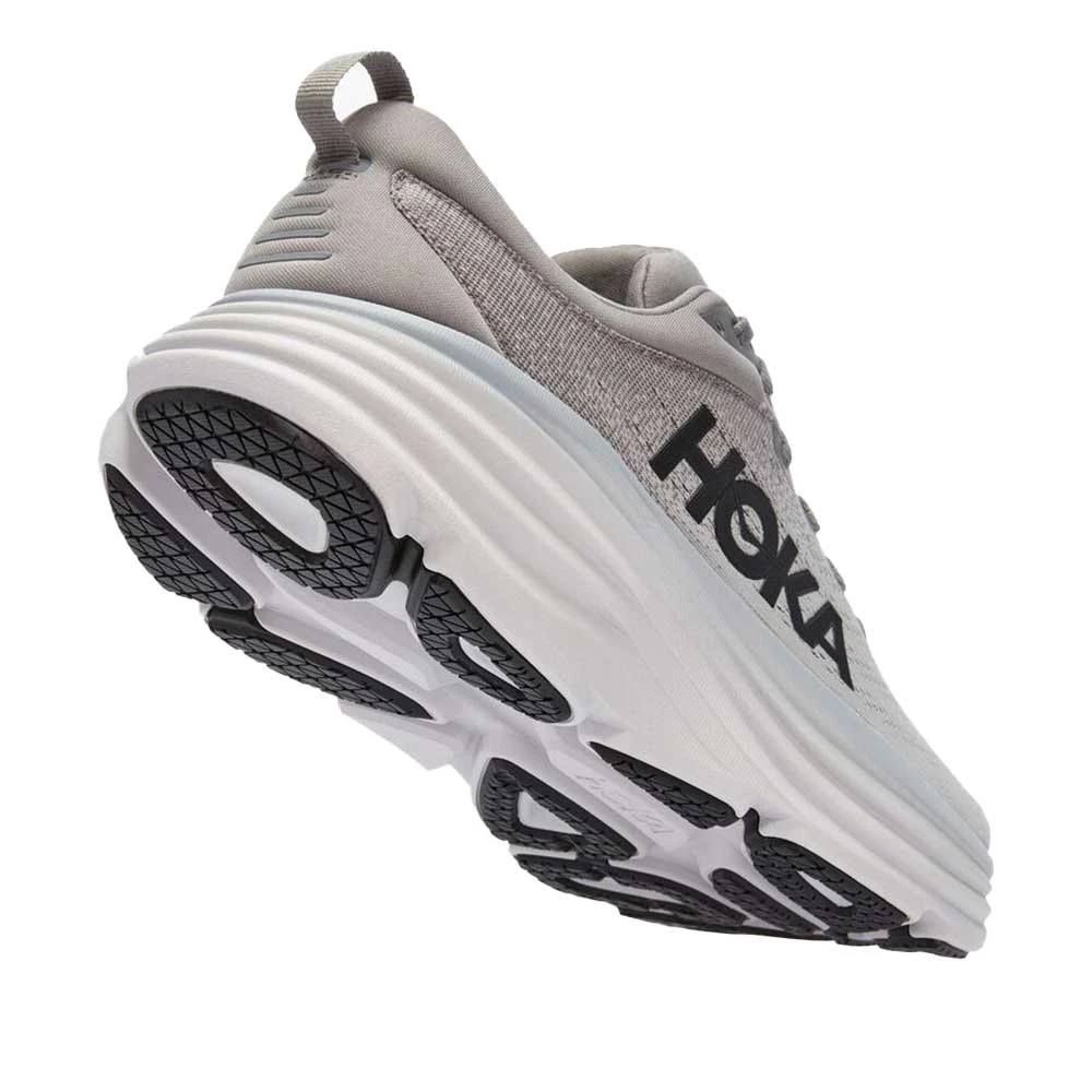 Hoka Men's Bondi 8 Running Shoes- Sharkskin/Harbor Mist- Regular (D) 6 Hoka Men's Bondi 8 Running Shoes- Sharkskin/Harbor Mist- Regular (D) - Image 4