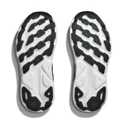 Hoka Men's Clifton 9 Running Shoe - Black/White -Optimal Sportswear Store 1127895 BWHT 7