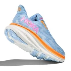 Hoka Women's Clifton 9 Running Shoe - Airy Blue/Ice Water - Wide (D) -Optimal Sportswear Store 1127896 ABIW 4