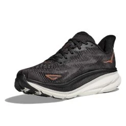 Hoka Women's Clifton 9 Running Shoe - Black/Copper - Wide (D) 12 Hoka Women's Clifton 9 Running Shoe - Black/Copper - Wide (D) -Optimal Sportswear Store 1127896 BCPPR 3