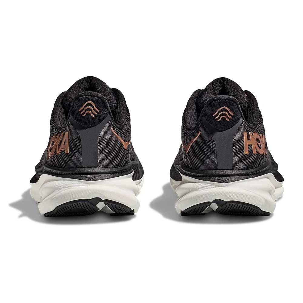Hoka Women's Clifton 9 Running Shoe - Black/Copper - Wide (D) 9 Hoka Women's Clifton 9 Running Shoe - Black/Copper - Wide (D) - Image 7