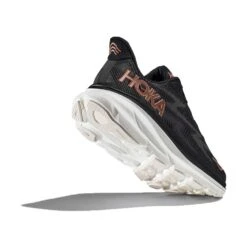 Hoka Women's Clifton 9 Running Shoe - Black/Rose Gold - Regular (B) -Optimal Sportswear Store 1127896 BRGL 4 a46775f4 b83d 4e93 89fa efffecb8b728