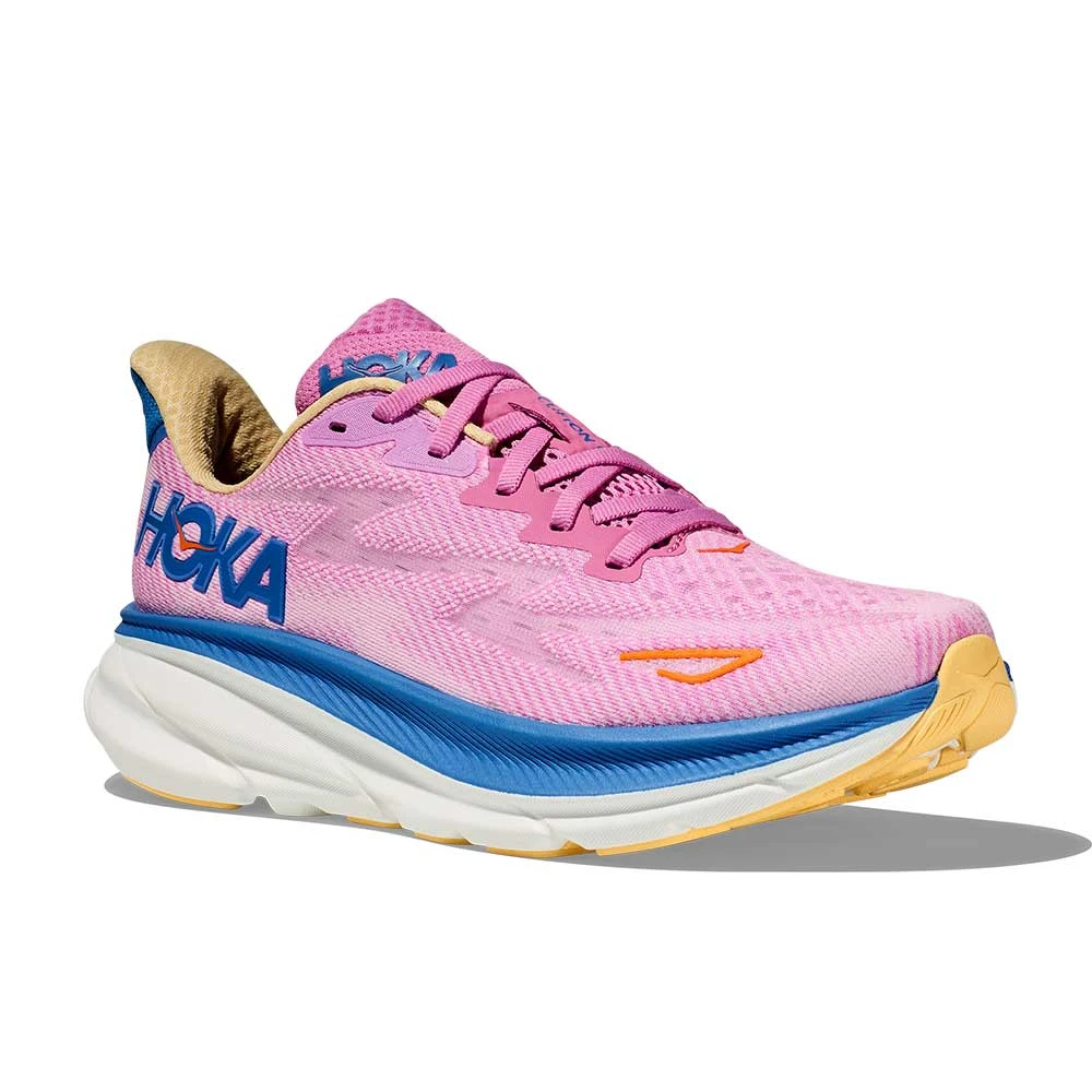Hoka Women's Clifton 9 Running Shoe - Cyclamen/Sweet Lilac - Wide (D) 4 Hoka Women's Clifton 9 Running Shoe - Cyclamen/Sweet Lilac - Wide (D) - Image 2