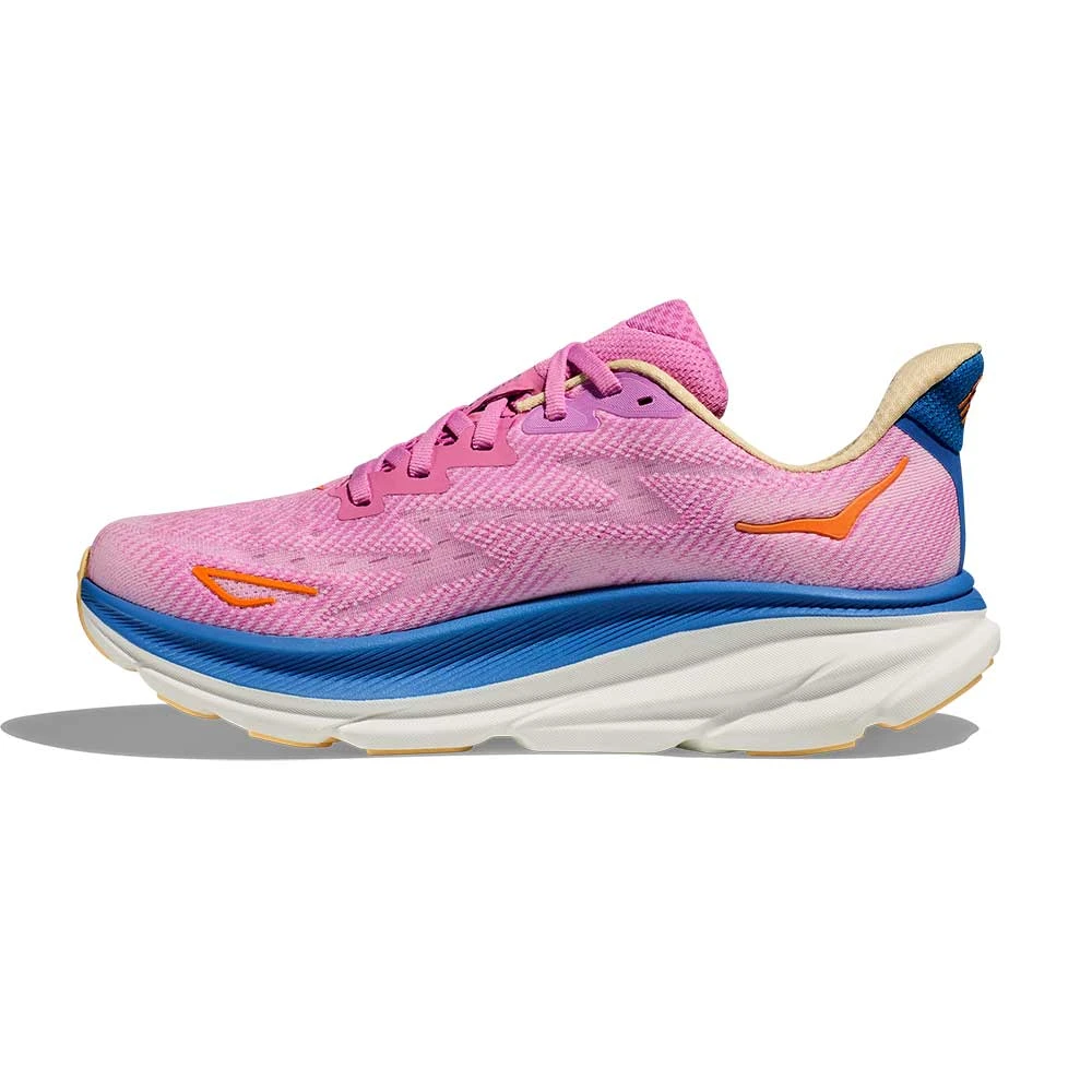 Hoka Women's Clifton 9 Running Shoe - Cyclamen/Sweet Lilac - Wide (D) 6 Hoka Women's Clifton 9 Running Shoe - Cyclamen/Sweet Lilac - Wide (D) - Image 4