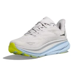 Hoka Women's Clifton 9 Running Shoe - Nimbus Cloud/Ice Water -Wide (D) -Optimal Sportswear Store 1127896 NCIW 3 fd73aed4 a96b 433f 8a67 132a607bee32