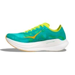 Hoka Unisex Rocket X 2 Running Shoe - Ceramic/Evening Primrose - Regular (D) -Optimal Sportswear Store 1127927 CEPR 8