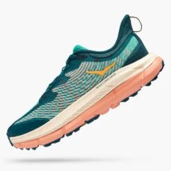 Hoka Women's Mafate Speed 4 Trail Shoe - DeepTeal/Water Garden - Regular (B) -Optimal Sportswear Store 1131056 DTWGR 4