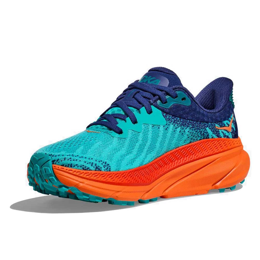Hoka Women's Challenger ATR 7 Trail Running Shoe - Ceramic/Vibrant Orange - Regular (B) 4 Hoka Women's Challenger ATR 7 Trail Running Shoe - Ceramic/Vibrant Orange - Regular (B) - Image 2