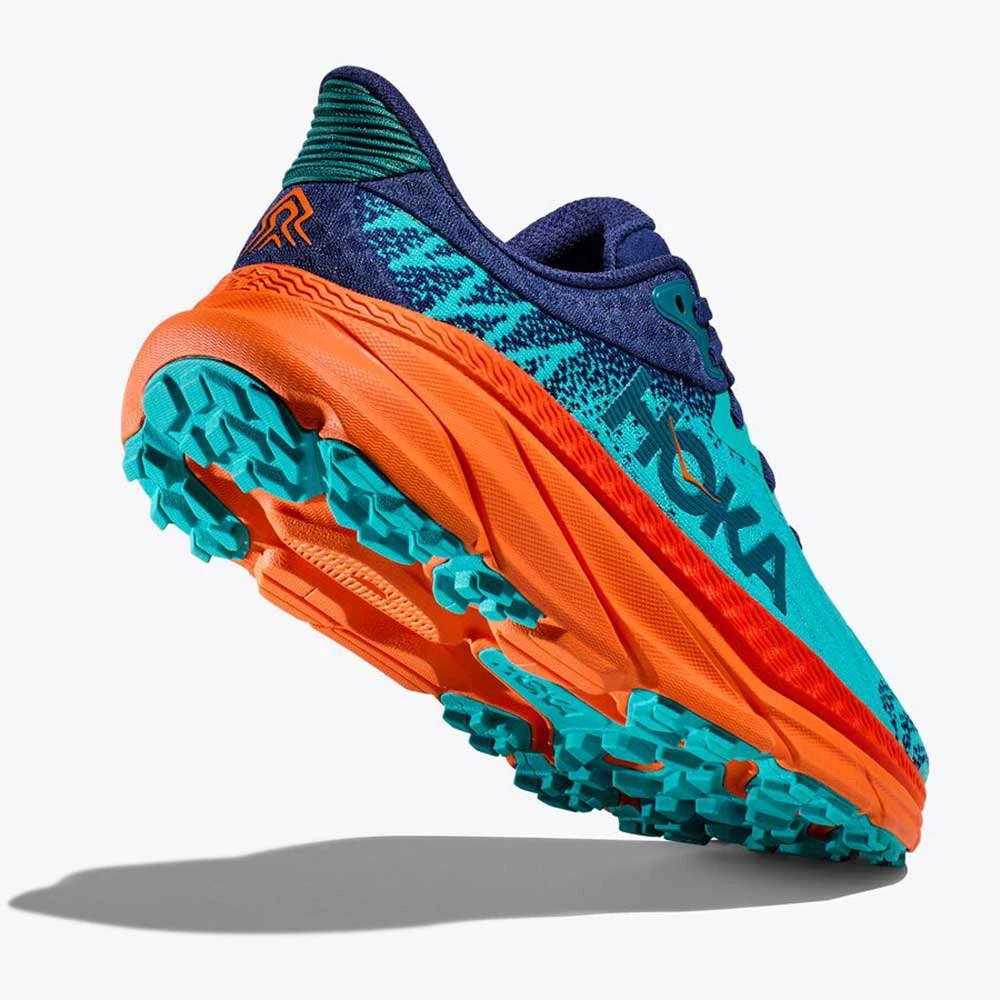 Hoka Women's Challenger ATR 7 Trail Running Shoe - Ceramic/Vibrant Orange - Regular (B) 5 Hoka Women's Challenger ATR 7 Trail Running Shoe - Ceramic/Vibrant Orange - Regular (B) - Image 3