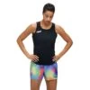 Hoka Women's Tank - Black Multi -Optimal Sportswear Store 1135050 BKML 01