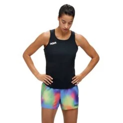 Hoka Women's Tank - Black Multi