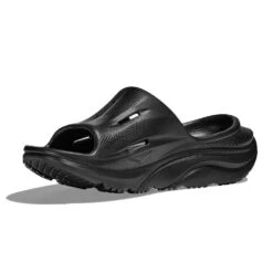 Hoka Unisex Ora Recovery Slide 3 - Black/Black -Optimal Sportswear Store 1135061 BBLC 3