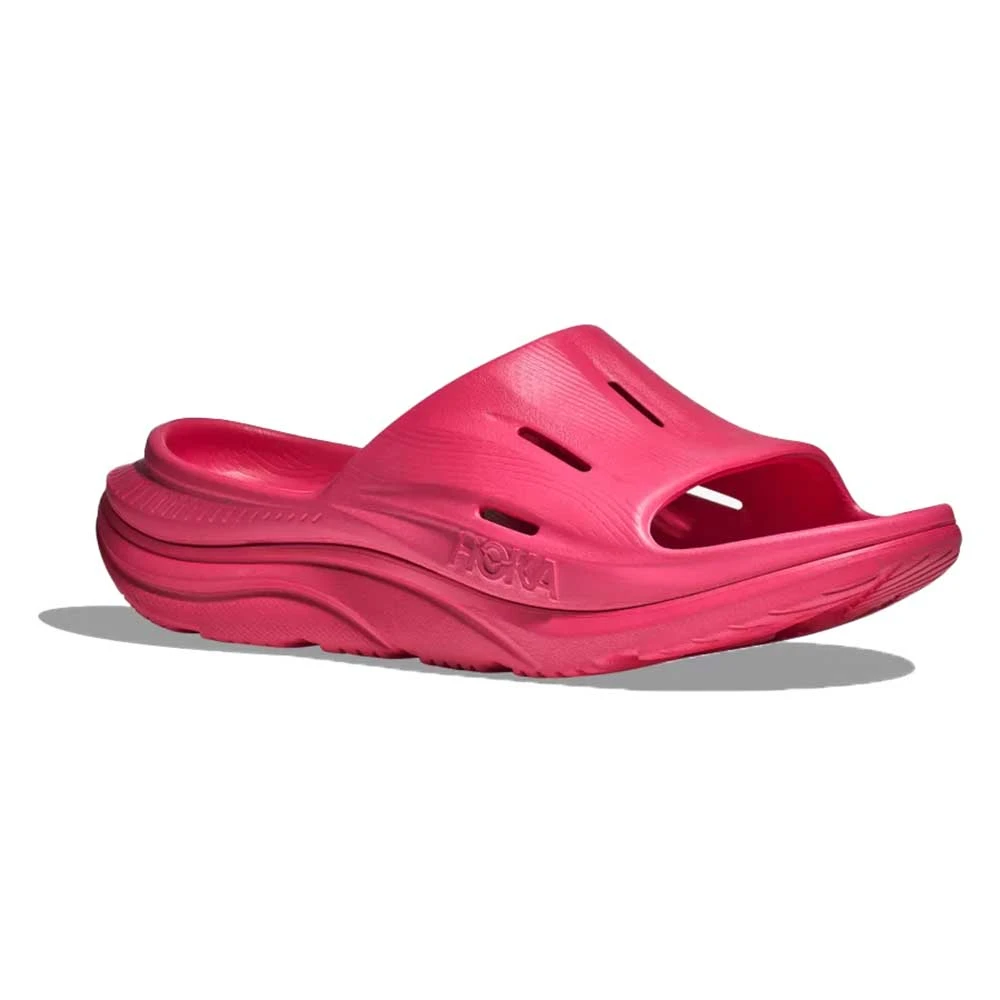 Hoka Unisex Ora Recovery Slide 3 - Raspberry/Raspberry - Regular (D) 4 Hoka Unisex Ora Recovery Slide 3 - Raspberry/Raspberry - Regular (D) - Image 2